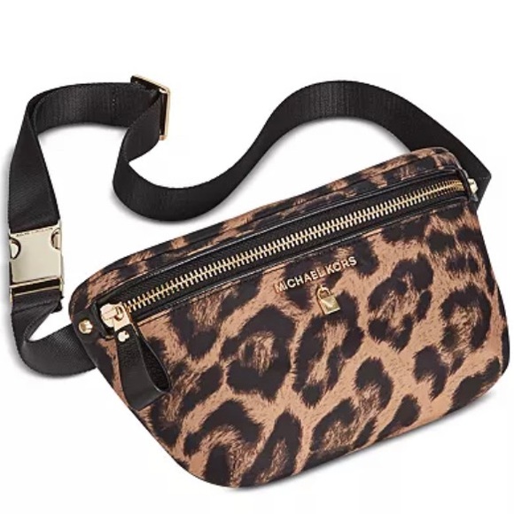 Michael Kors Handbags - Brand New Michael Kors leopard print crossbody bag.
